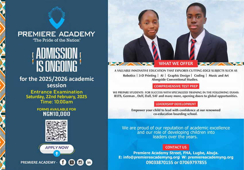 Admission procedure