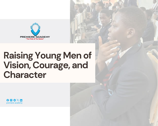 Raising Young Men of Vision, Courage, and Character